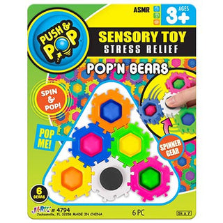 Sensory Toy Pop N Gears