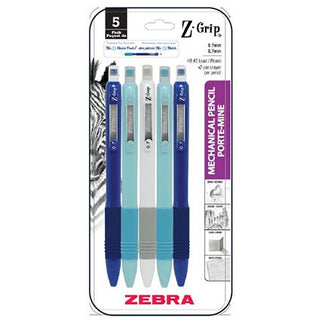 Zebra ZGrip Mechanical Pencil 5pk