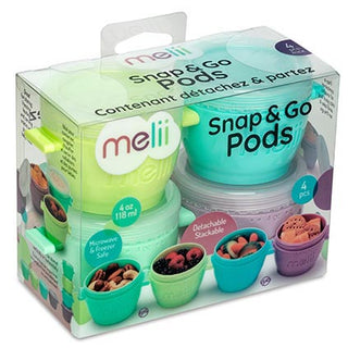 Melii Snap and Go Pods 4pc D6