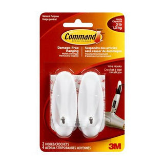 Command Medium Wire Hooks