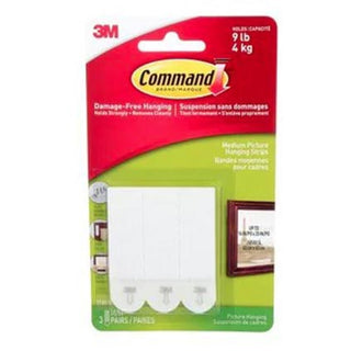 Command Medium Picture Hanging Strips 10lbs