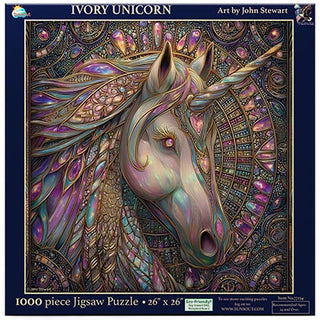 Sunsout Puzzle 1000pc Ivory Unicorn