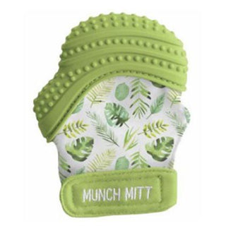 Malarkey Kids Munch Mitt Wearable Teether Green Tropical