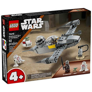 Lego Star Wars Mando And Grogu N 1 Starfighter 92pcs