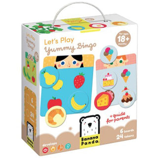Banana Panda Let's Play Yummy Bingo