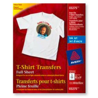 Avery Tee Shirt Transfers