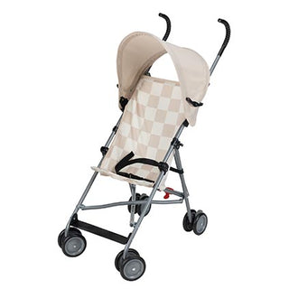 Cosco Beige Checkered Umbrella Stroller