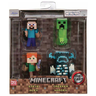 Metalfigs 2.5In Minecraft 4pk Wave 4