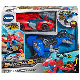 VTech Switch and Go Boost Thunder the TRex