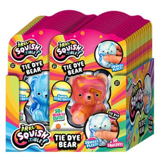 Irre Squish Tible Tie Dye Bear CDU24