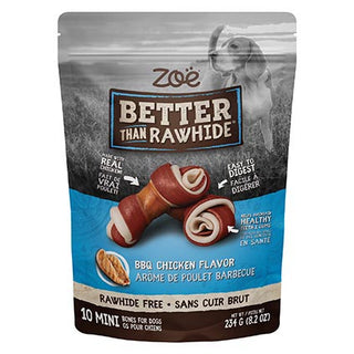Zoe Better than Rawhide Bones BBQ Chicken 10pk