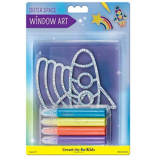 Creativity For Kids Window Art Outer Space