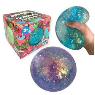 Jumbo Gummy Glitter Ball CDU12