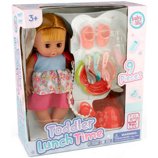 Baby Doll 14in Toddler Lunch Time