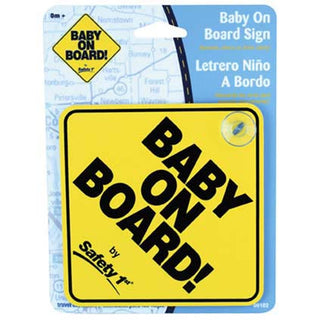 Safety 1st Baby On Board Sign