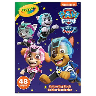 Crayola Colouring 48pg Paw Patrol