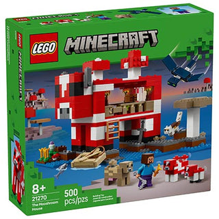 Lego Minecraft The Mooshroom House 500pcs