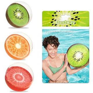 Bestway Beach Balls 18in Fruit