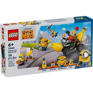 Lego Despicable Me 4 Minions and Banana Car
