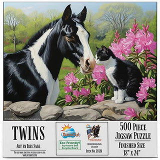 Sunsout Puzzle 500pc Twins