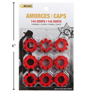 Caps 8 Shot Ring 18pk