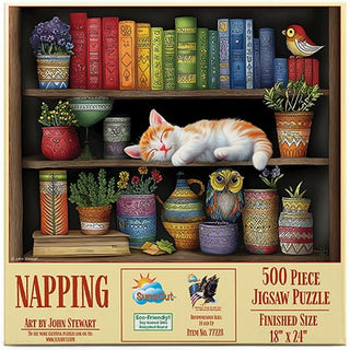 Sunsout Puzzle 500pc Napping