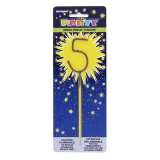Party Sparkler Number 5