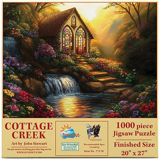 Sunsout Puzzle 1000pc Cottage Creek