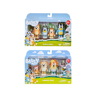 Bluey Figures S11 4pk Asst