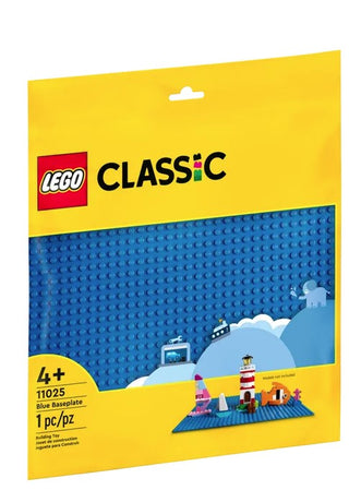 Lego Classic Blue Baseplate 1pc