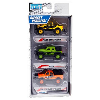Mighty Fleet Die Cast 3 Pack