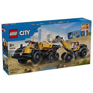 Lego City Dump Truck and Front End Loader