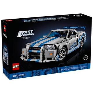 Lego Technic 2 Fast 2 Furious Nissan Skyline GT-R R34 Car