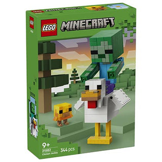Lego Minecraft Chicken Jockey