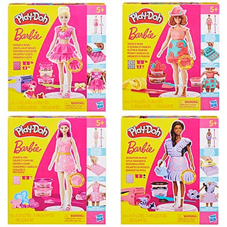PlayDoh Barbie Designer Dolls Asst