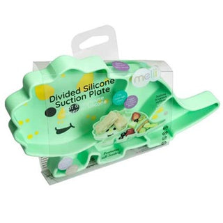 Melii Silicone Suction Plate Dino