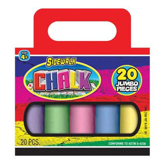 Sidewalk Chalk 20Pc
