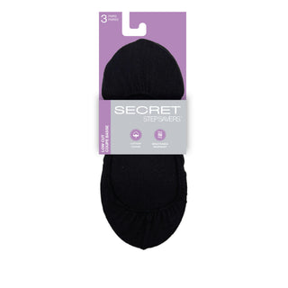 Secret 1798S Step Saver Foot Cover 3pk Black One Size D3